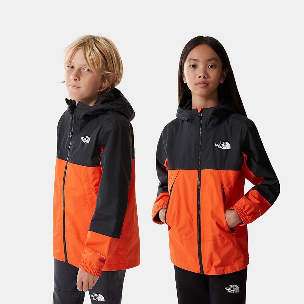 The North Face Jackets Youth Australia - The North Face Lobuche Dryvent Red Orange Dryvent (IFW-1208